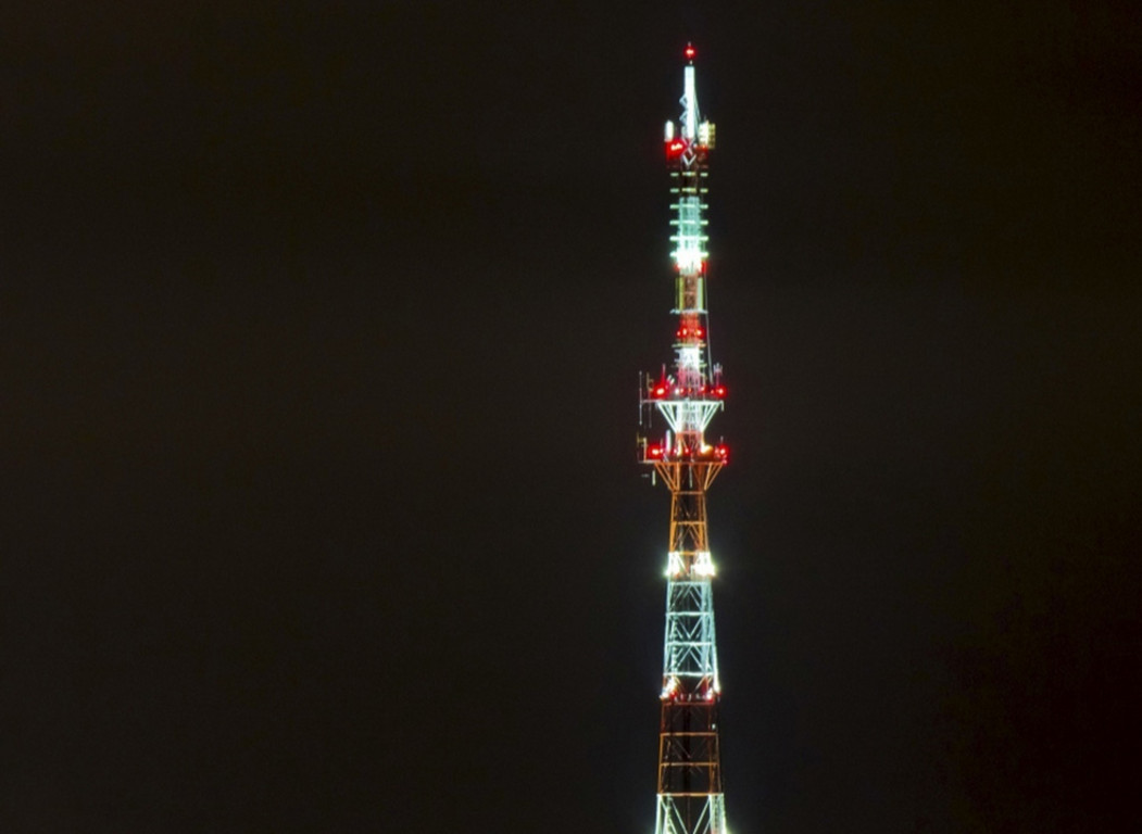 Кировская телебашня включит праздничную подсветку 1 мая.