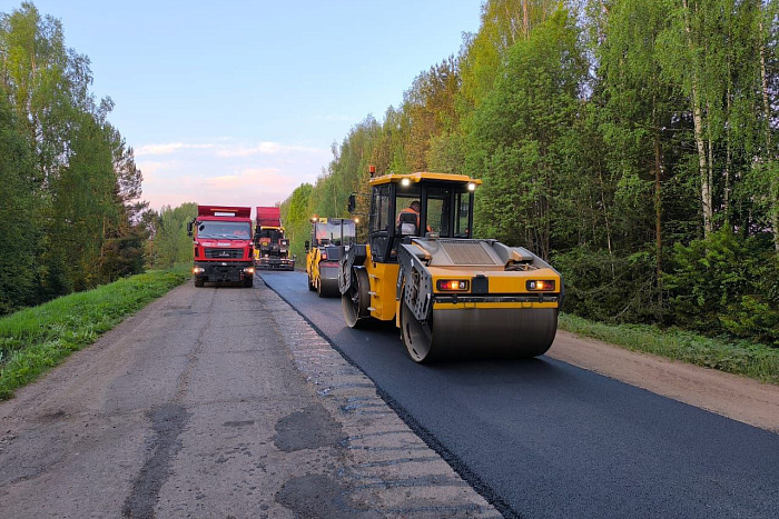 По «дорожному миллиарду» ремонтируют дорогу Просница – Каринка – Ардаши.