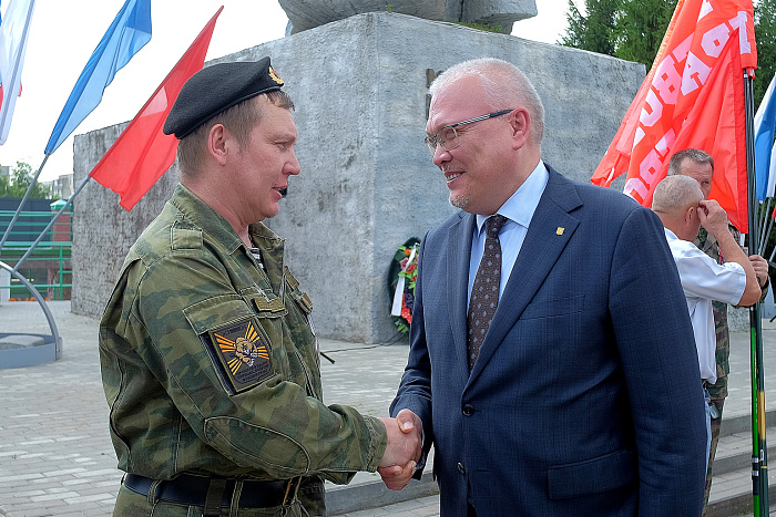 В Кировской области впервые официально отметили день ветеранов боевых действий.